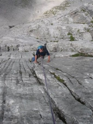  Initiierter Kletterkurs